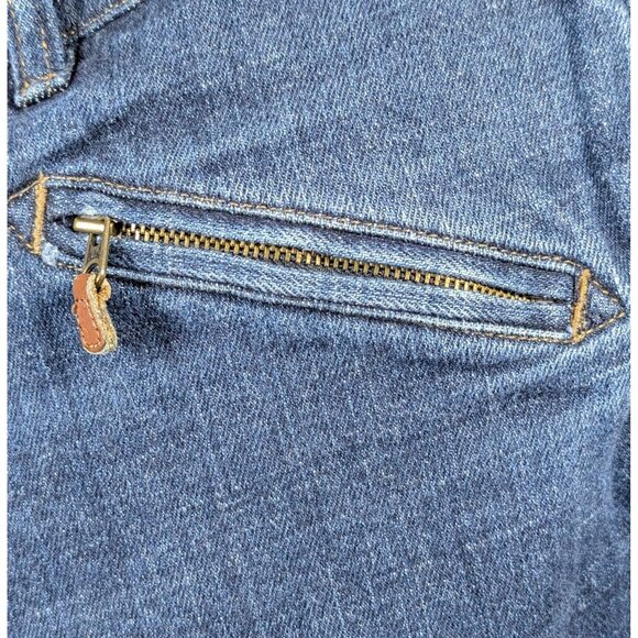 LRL Ralph Lauren Jeans Co Womens Size 14W Straight Leg Zip Pockets Retro VTG Y2K - Picture 2 of 4